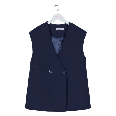 Жилет школьный Deloras 63768VC синий 01